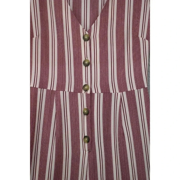 Band of Gypsies Wide Leg Jumpsuit-Size Medium-Ties in Back - Picture 3 of 8